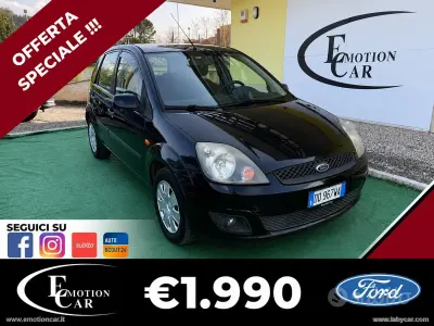 Usata Ford Fiesta 68 CV (50 kW) 2006 Nero Utilitaria