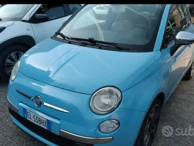 Usata Fiat 500 Lounge 69 CV (50 kW) 2012 Bluazzurro Berlina