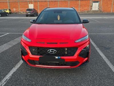 Usata Hyundai Kona 120 CV (88 kW) 2021 Rosso SUV