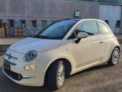 Usata Fiat 500 Lounge 69 CV (50 kW) 2015 Bianco Utilitaria