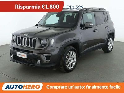 Usata Jeep Renegade Limited 120 CV (88 kW) 2020 Grigio SUV
