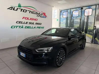 Usata Audi A5 S-Line 190 CV (139 kW) 2018 Nero Coupé
