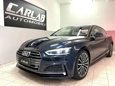 Käytetty Audi A5 S-Line 190 HP (139 kW) 2017 Sininen Coupe - kaksiovinen