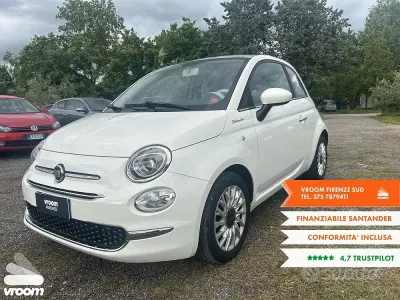 Usata Fiat 500 Dolcevita 69 CV (50 kW) 2021 Bianco Utilitaria