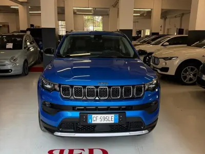 Occasion Jeep Compass Limited 131 ch (96 kW) 2021 Bleue SUV