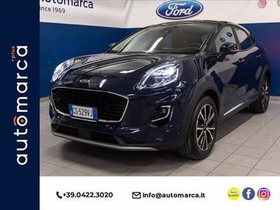 Usata Ford Puma Titanium S 125 CV (91 kW) 2024 Blu SUV