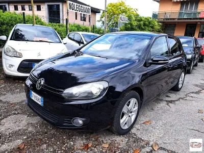 Usata VW Golf VI Comfortline 105 CV (77 kW) 2010 Nero Utilitaria