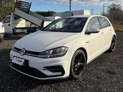 Usata VW Golf VII Sportline 116 CV (85 kW) 2018 Bianco Berlina