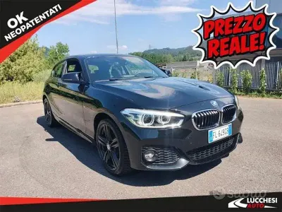 Usata BMW 116 116 CV (85 kW) 2017 Nero Utilitaria