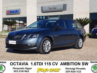 Usata Skoda Octavia Ambition 116 CV (85 kW) 2019 Antracite metallizzato Station wagon