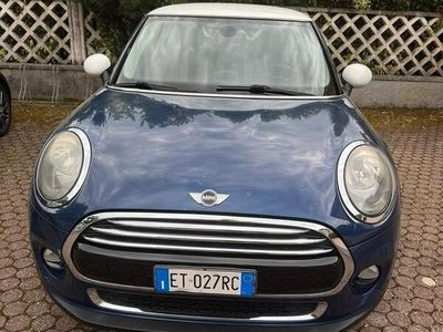 Usata Mini Cooper D 2014 Blu Utilitaria