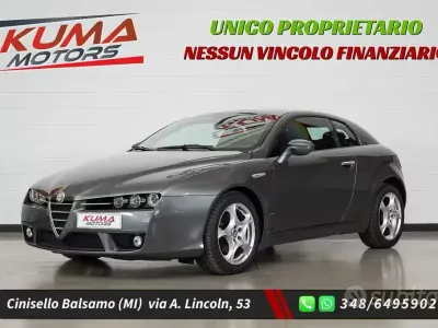 Usata Alfa Romeo Brera 185 CV (136 kW) 2008 Grigio scuro Coupé