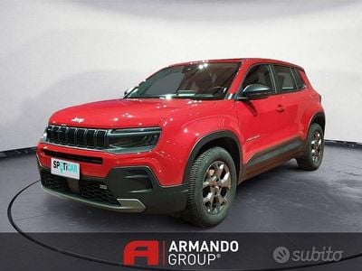 Usata Jeep Avenger Longitude 101 CV (74 kW) 2023 Rosso SUV
