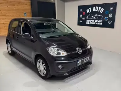 Usata VW up! Highline 75 CV (55 kW) 2017 Nero Utilitaria