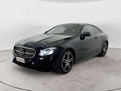 Usata Mercedes E220 Premium 194 CV (142 kW) 2017 Nero Coupé