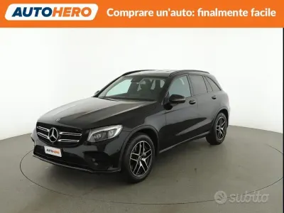 Usata Mercedes GLC220 170 CV (125 kW) 2018 Nero SUV