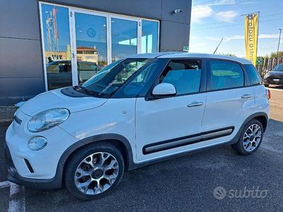Usata Fiat 500L Trekking 85 CV (62 kW) 2014 Verde Monovolume