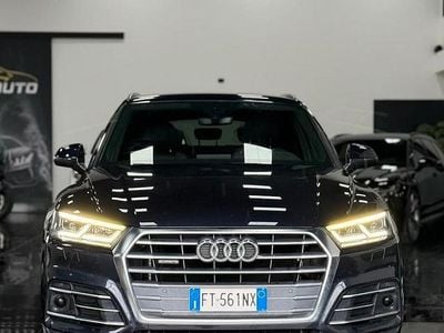 Usata Audi Q5 S-line plus 163 CV (119 kW) 2019 Blu SUV