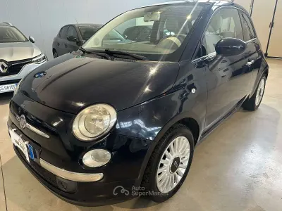 Usata Fiat 500 Lounge 69 CV (50 kW) 2012 Blu Utilitaria