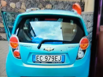 Usata Chevrolet Spark LT 81 CV (59 kW) 2010 Blu Utilitaria