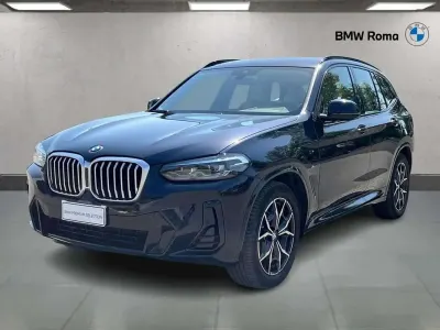 Usata BMW X3 M Sport 190 CV (139 kW) 2022 Carbon black metallic SUV