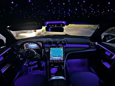 Usata Mercedes C200 Premium 163 CV (119 kW) 2023 Nero Station wagon
