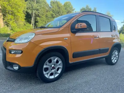 Usata Fiat Panda Trekking 86 CV (63 kW) 2013 Arancione Utilitaria