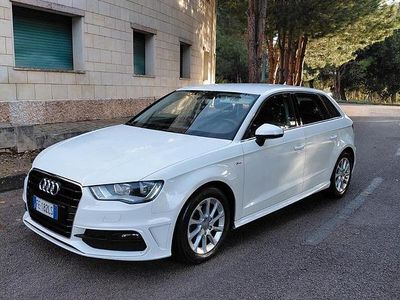 Usata Audi A3 Ambition 110 CV (80 kW) 2016 Bianco Berlina
