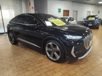 Usata Audi Q4 Sportback e-tron S-Line 69 kW (95 CV) 2021 Nero mito / metallizzato SUV