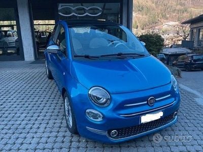 Usata Fiat 500 Collezione 95 CV (69 kW) 2018 Blu Berlina