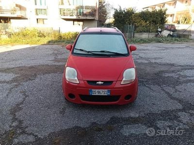 Usata Chevrolet Matiz SX 67 CV (49 kW) 2008 Rosso Utilitaria