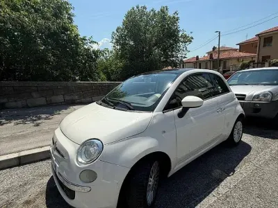 Usata Fiat 500 75 CV (55 kW) 2007 Bianco Utilitaria