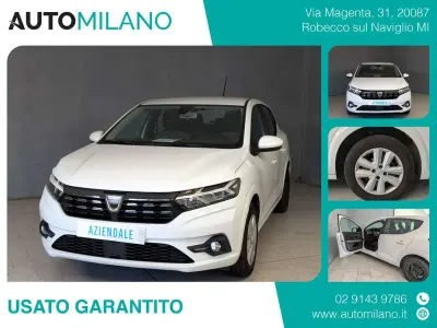 Usata Dacia Sandero Comfort 91 CV (66 kW) 2022 Bianco Berlina