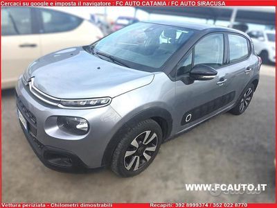 Usata Citroën C3 Shine 101 CV (74 kW) 2019 Grigio Utilitaria