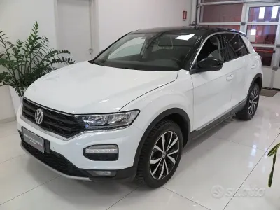 Usata VW T-Roc Style 116 CV (85 kW) 2018 Bianco SUV