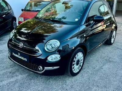 Begagnad Fiat 500 Lounge 69 HK (50 kW) 2018 Svart Sedan