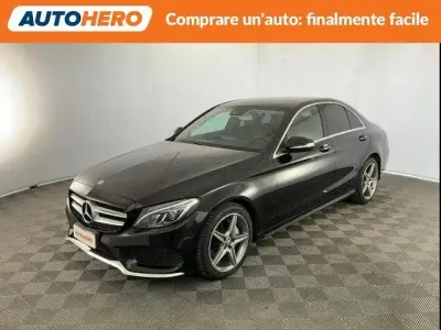 Usata Mercedes C220 Premium 170 CV (125 kW) 2015 Nero Berlina