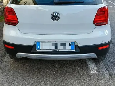 Usata VW Polo Cross 90 CV (66 kW) 2016 Bianco Utilitaria