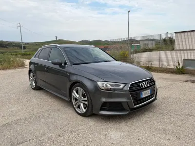 Usata Audi A3 Sport 183 CV (134 kW) 2017 Grigio Berlina