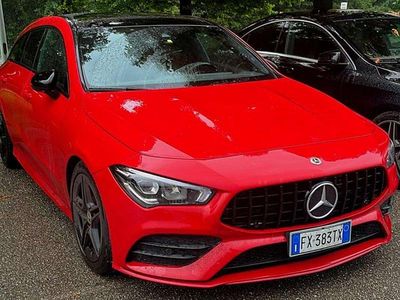 Usata Mercedes CLA200 Shooting Brake Executive 150 CV (110 kW) 2019 Rosso Station wagon