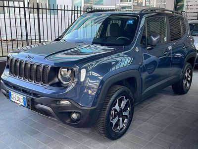Usata Jeep Renegade Trailhawk 179 CV (131 kW) 2021 Blu/azzurro SUV