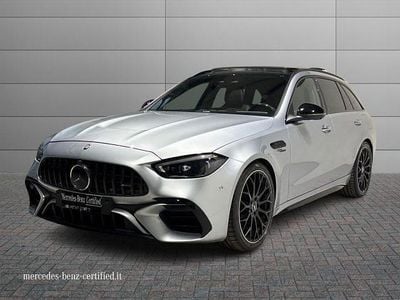 Usata Mercedes C63 AMG Premium Plus 476 CV (350 kW) 2024 Argento Station wagon