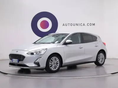 Usata Ford Focus Titanium 120 CV (88 kW) 2018 Grigio Berlina