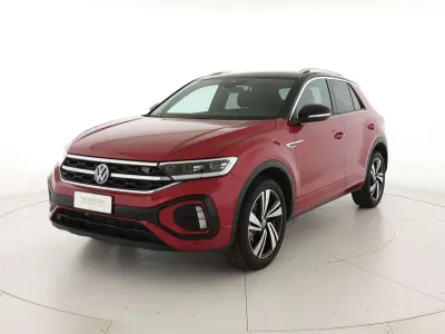 Usata VW T-Roc R-line Plus 116 CV (85 kW) 2025 Kings red metallizzato nero SUV