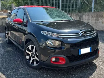 Usata Citroën C3 Shine 75 CV (55 kW) 2017 Nero Berlina