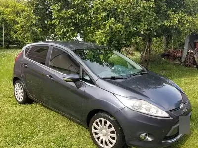 Usata Ford Fiesta Titanium 82 CV (60 kW) 2009 Grigio Utilitaria