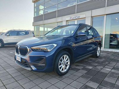 Usata BMW X1 150 CV (110 kW) 2021 Blu/azzurro SUV