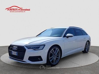 Usata Audi A6 S-Line 231 CV (169 kW) 2019 Bianco Station wagon