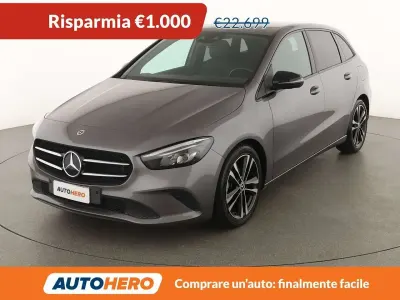 Usata Mercedes B180 Progressive 116 CV (85 kW) 2020 Grigio Monovolume