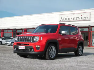 Usata Jeep Renegade Limited 131 CV (96 kW) 2022 Rosso SUV